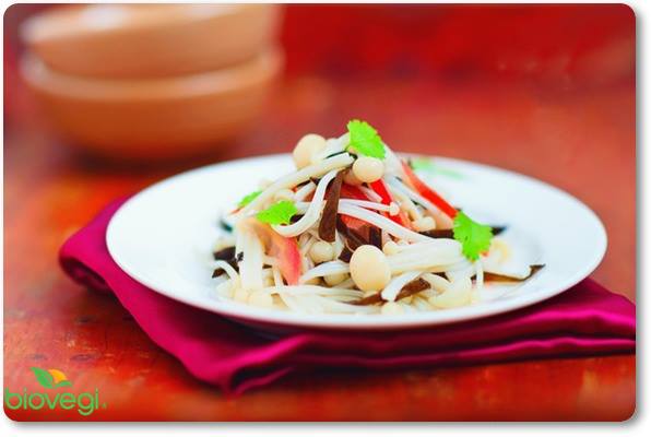 SALAD NẤM KIM CHÂM