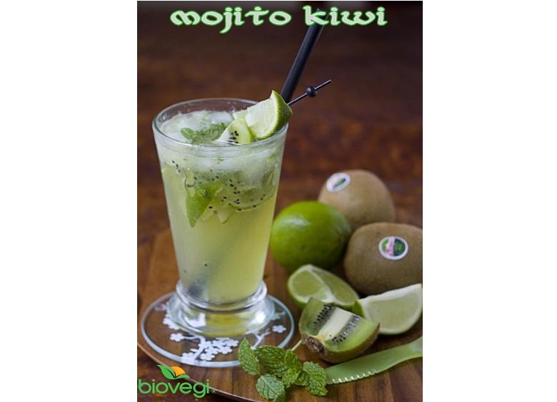 Mát lạnh sảng khoái với Mojito Kiwi