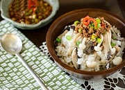 Cơm nấm ngon miệng và đẹp mắt  cho bữa trưa văn phòng