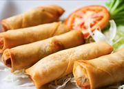 Chả giò nấm chay