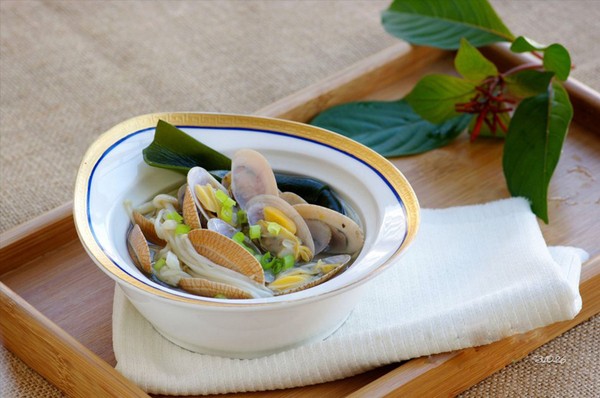 Canh ngao nấu nấm