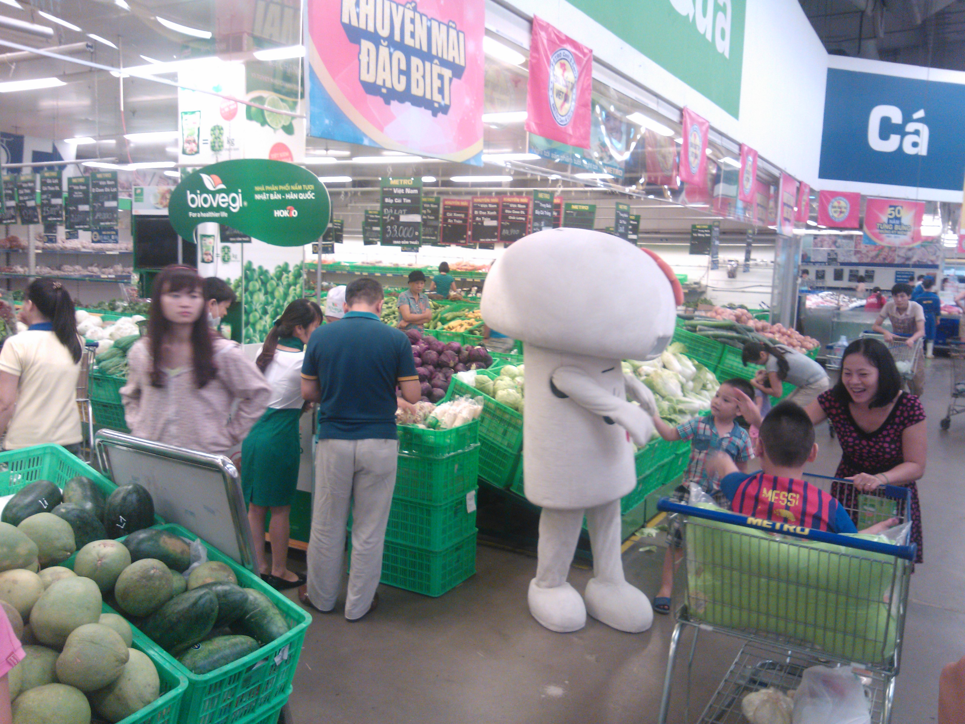 Cooking Show - Nấu ăn thử tại Metro Thăng Long ngày 13 và 14/9/2014